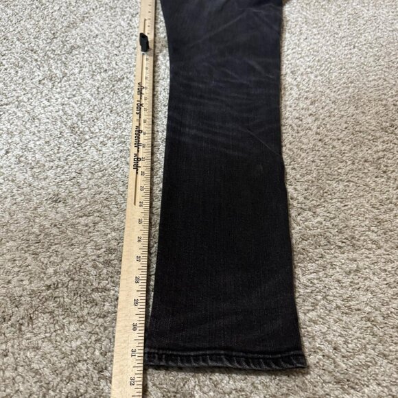 American Eagle Jeans Mens 30x32 Black Next Level Flex Slim Denim Pants - Picture 11 of 11